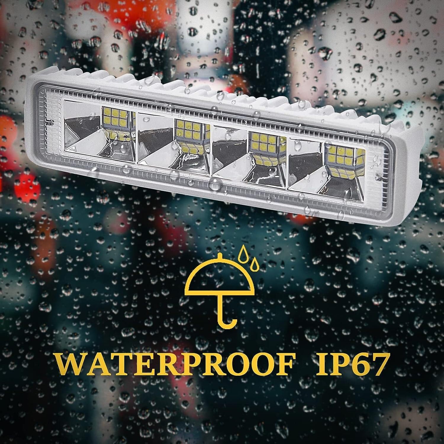 Listwa Świetlna LED Do Pracy O Mocy 72 W Części pasujące do reflektorów