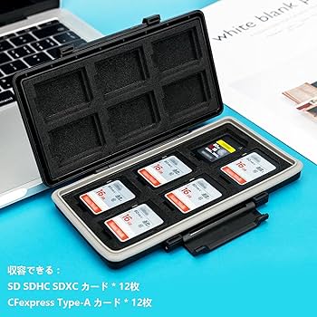 Amazon.co.jp: JJC 24 スロット メモリーカードケース メモリー