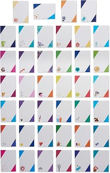 American Greetings Mini Note Cards for Kids, Spread Smiles (40-Count)