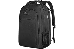 MATEIN Travel Laptop Backpack: 17 Inch Capacity, USB Charging, Anti-Theft