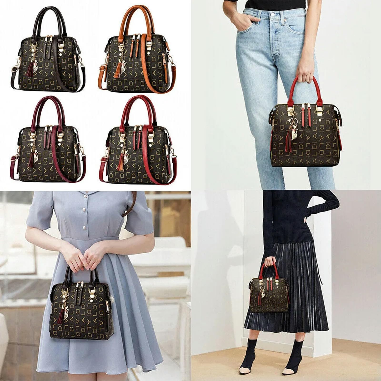 Damska torebka crossbody ze skóry PU