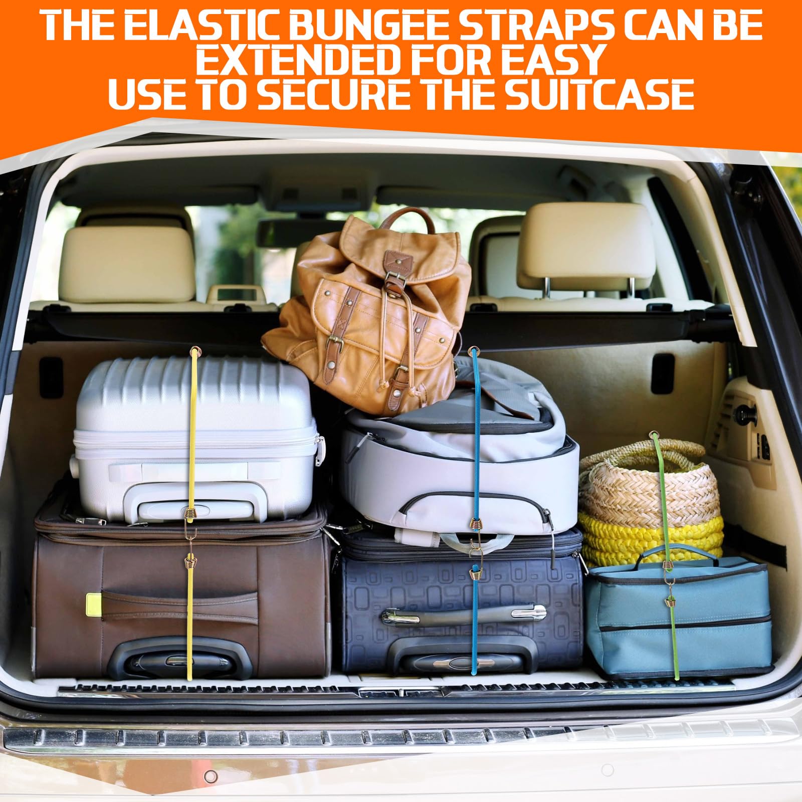 Lot De 50 Mini Tendeurs élastiques Avec Crochets - 25,4 Cm