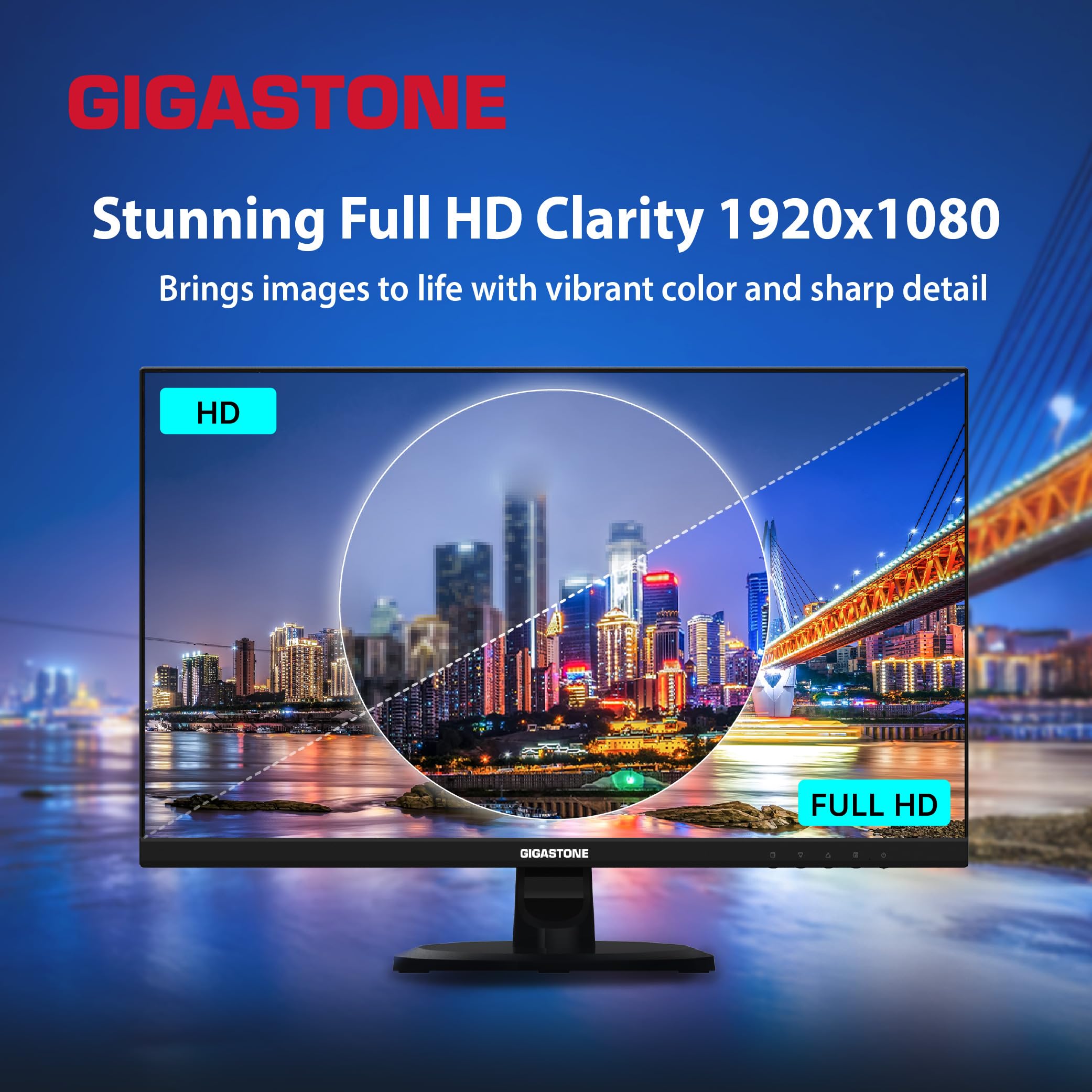 GIGASTONE 32インチ IPS モニター 1080P 32インチ IPS Full HD対応極細フレーム - Gigastone JP