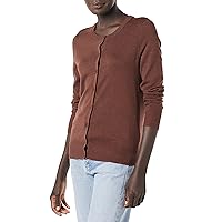 Amazon Essentials Cardigan Girocollo Leggero (Taglie Forti Disponibili)