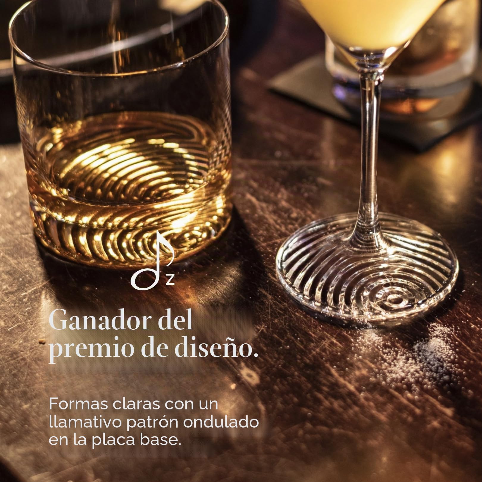 Zwiesel Glas Gin Tonic 123385 Echo - Juego de 4 vasos de cristal tritán para Gin Tonic, aptos para lavavajillas, fabricados en Alemania