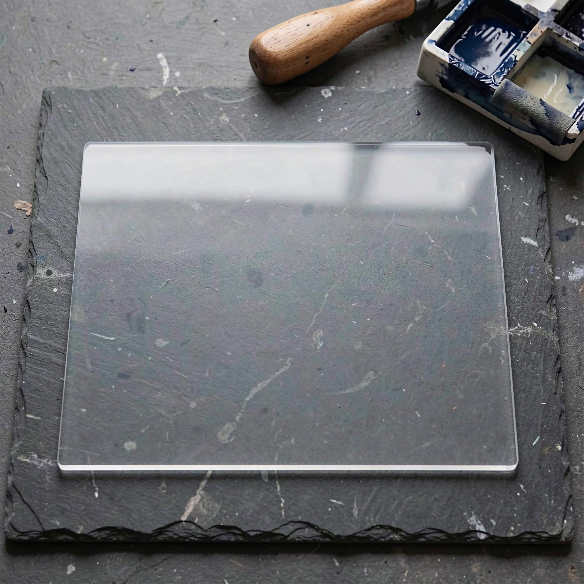 Didiseaon 2 Piastre in Gel per Stampa, Piastre per Tecniche Miste