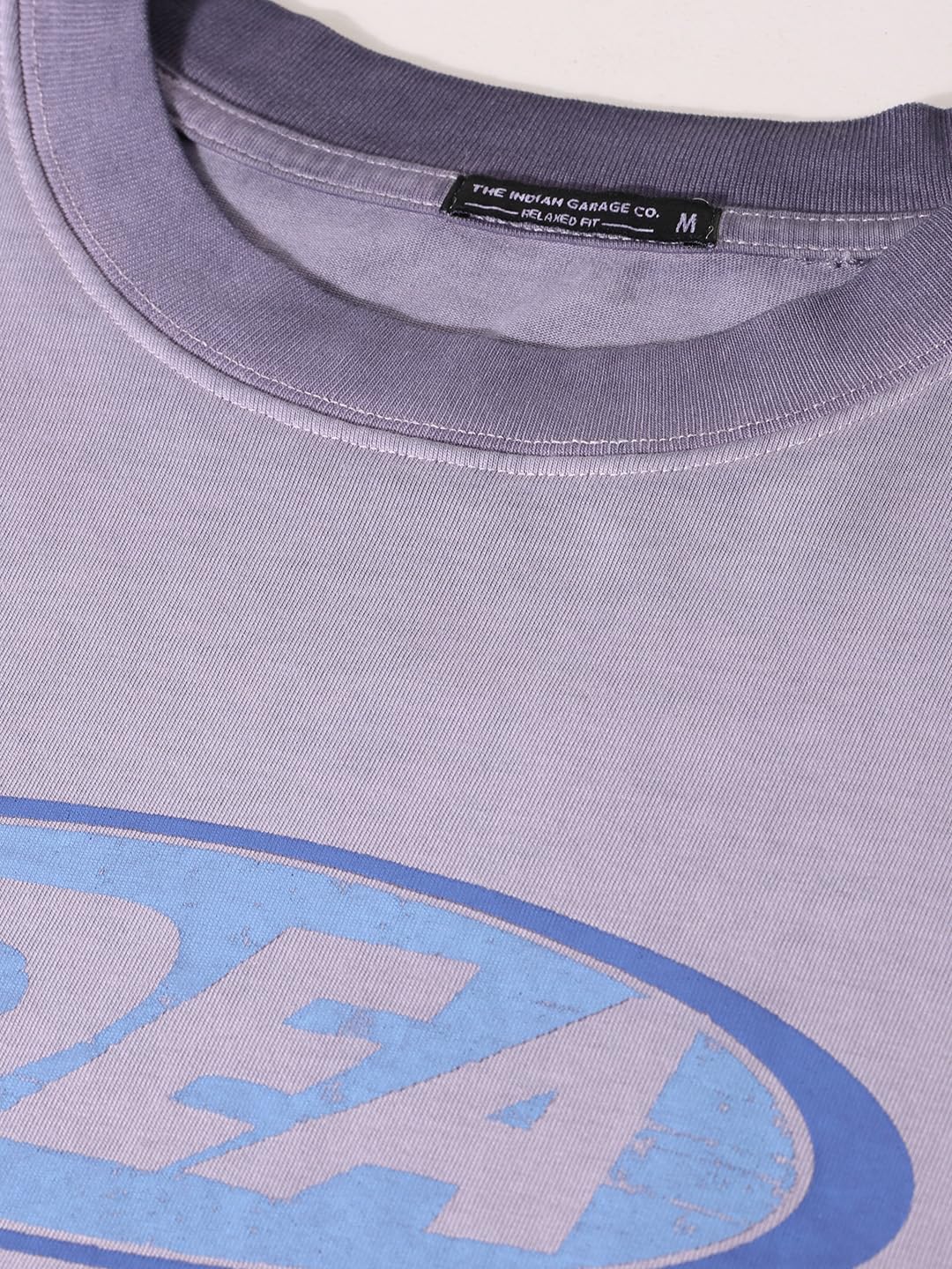 The Indian Garage Co Męska koszulka z nadrukiem graficznym z okrągłym dekoltem i półrękawami