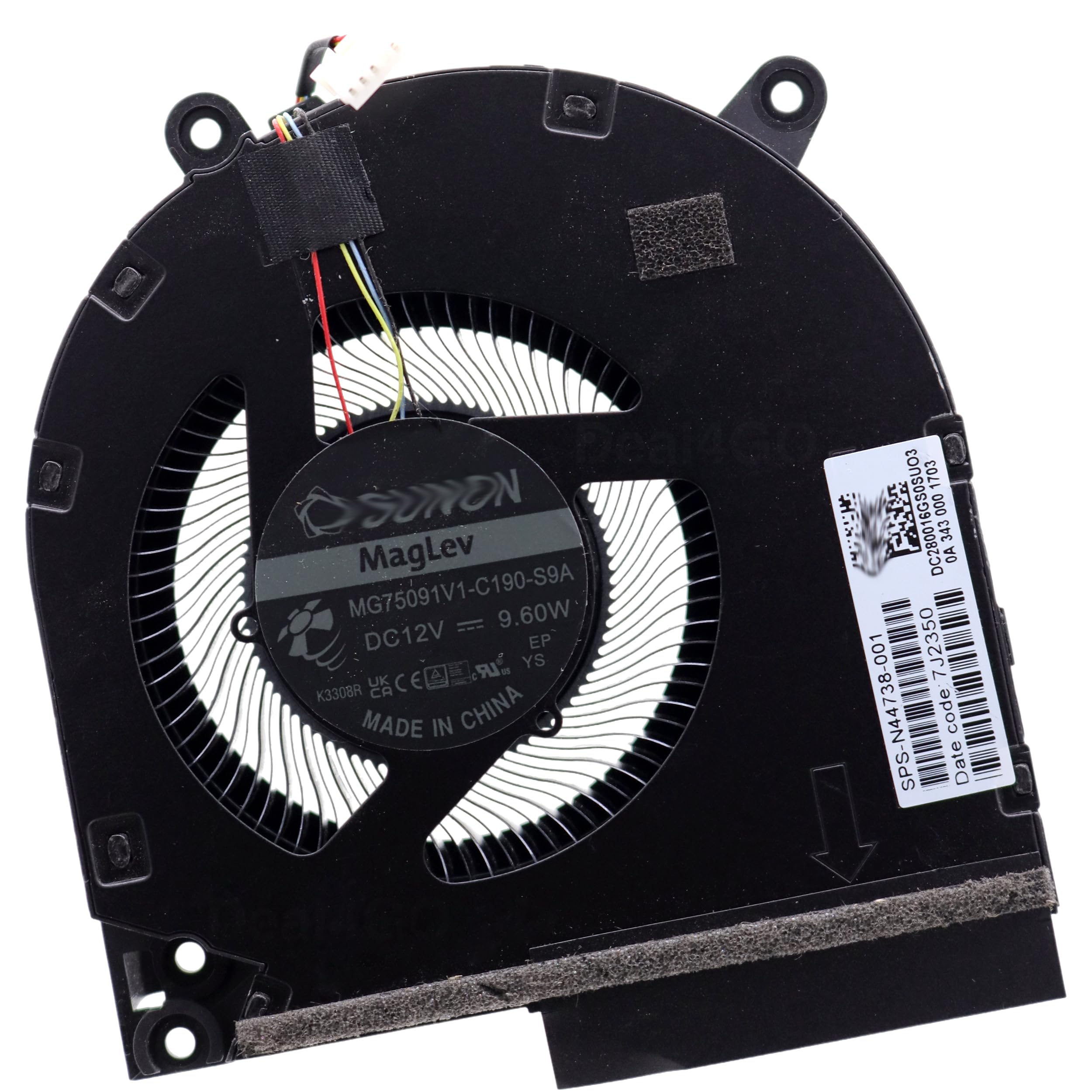 Amazon.com: Deal4GO 80W 12v CPU Cooling Fan N44738-001 Replacement