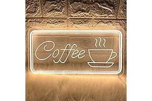 Coffee Bar Neon Sign for Wall Decor
