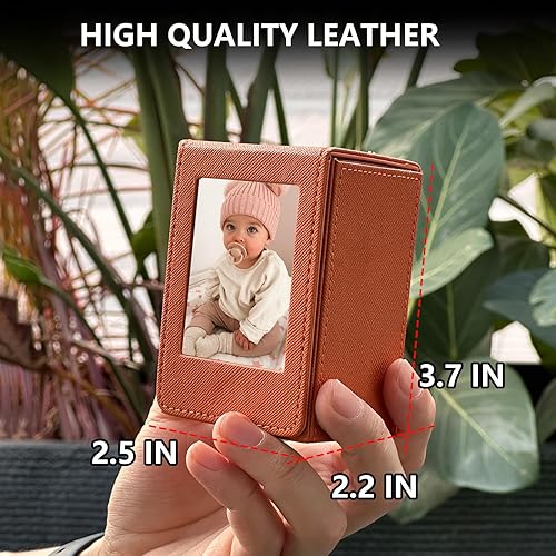 Miniatura 3 de CAIYOULE Funda pequeña para Fujifilm Instax Mini 9912119877+EVOSQ - Funda transparente para cámara instantánea (estrella y margarita)