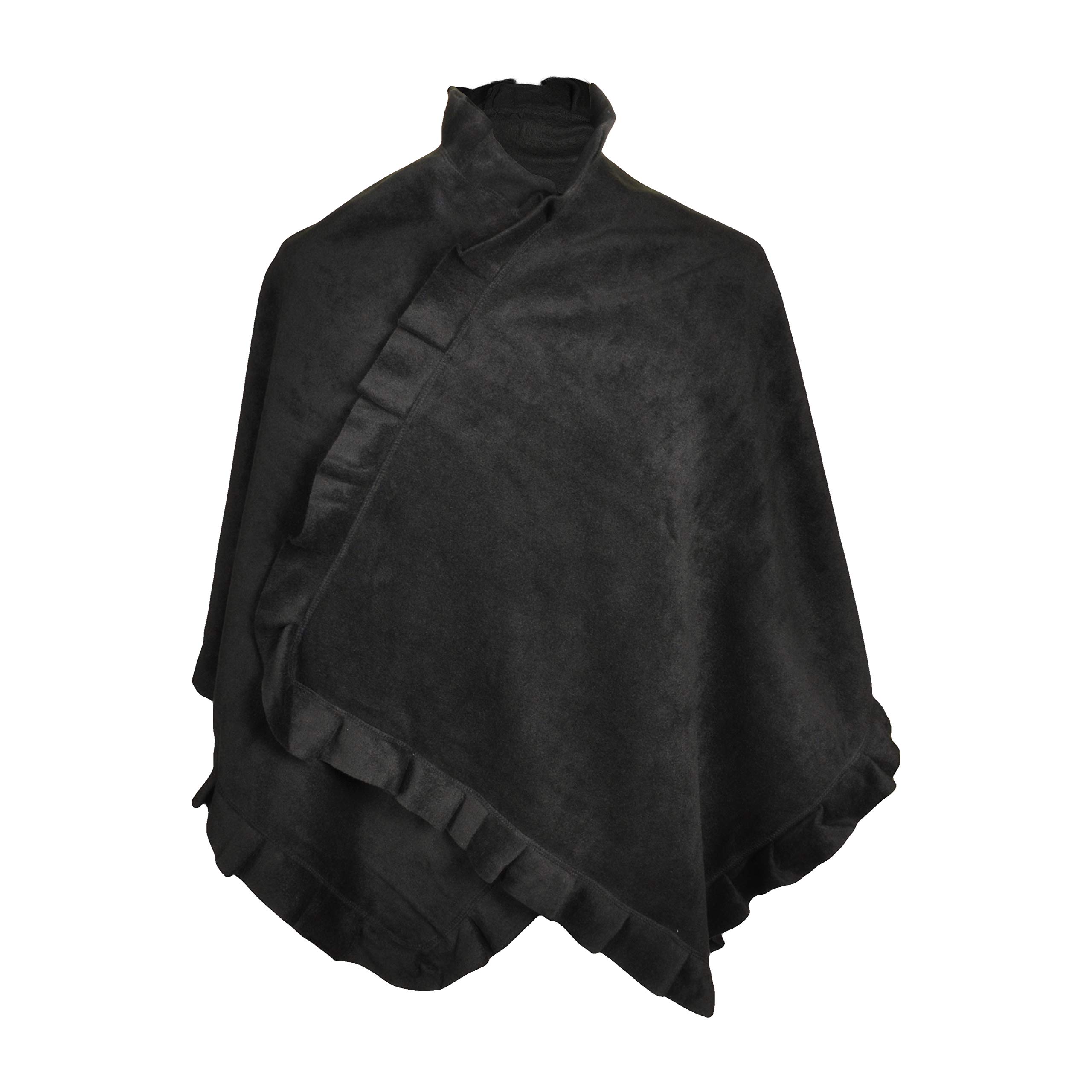 Toutacoo, Poncho Cappa Pile - Donna