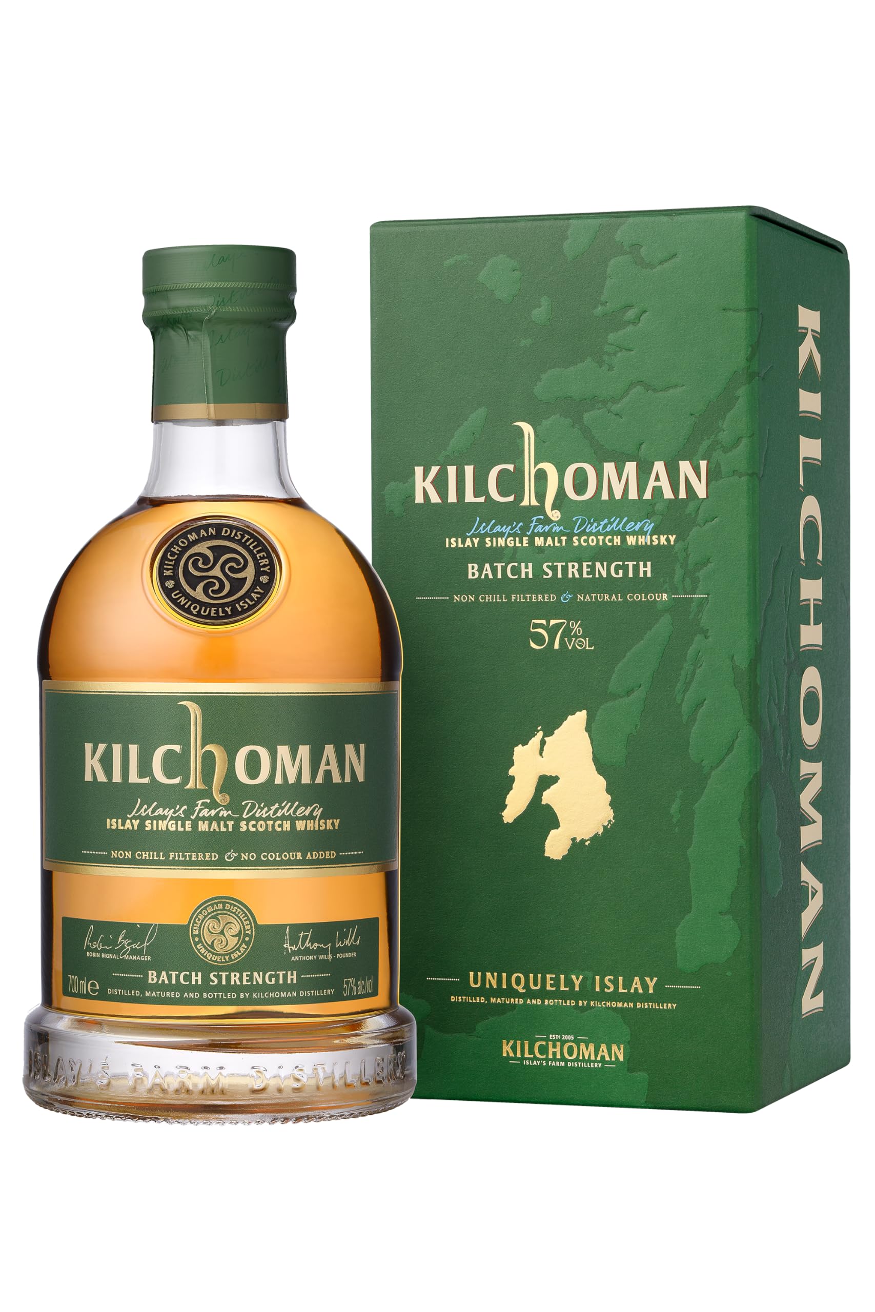 Kilchoman Batch Strength | Islay Single Malt Scotch Whisky | 57