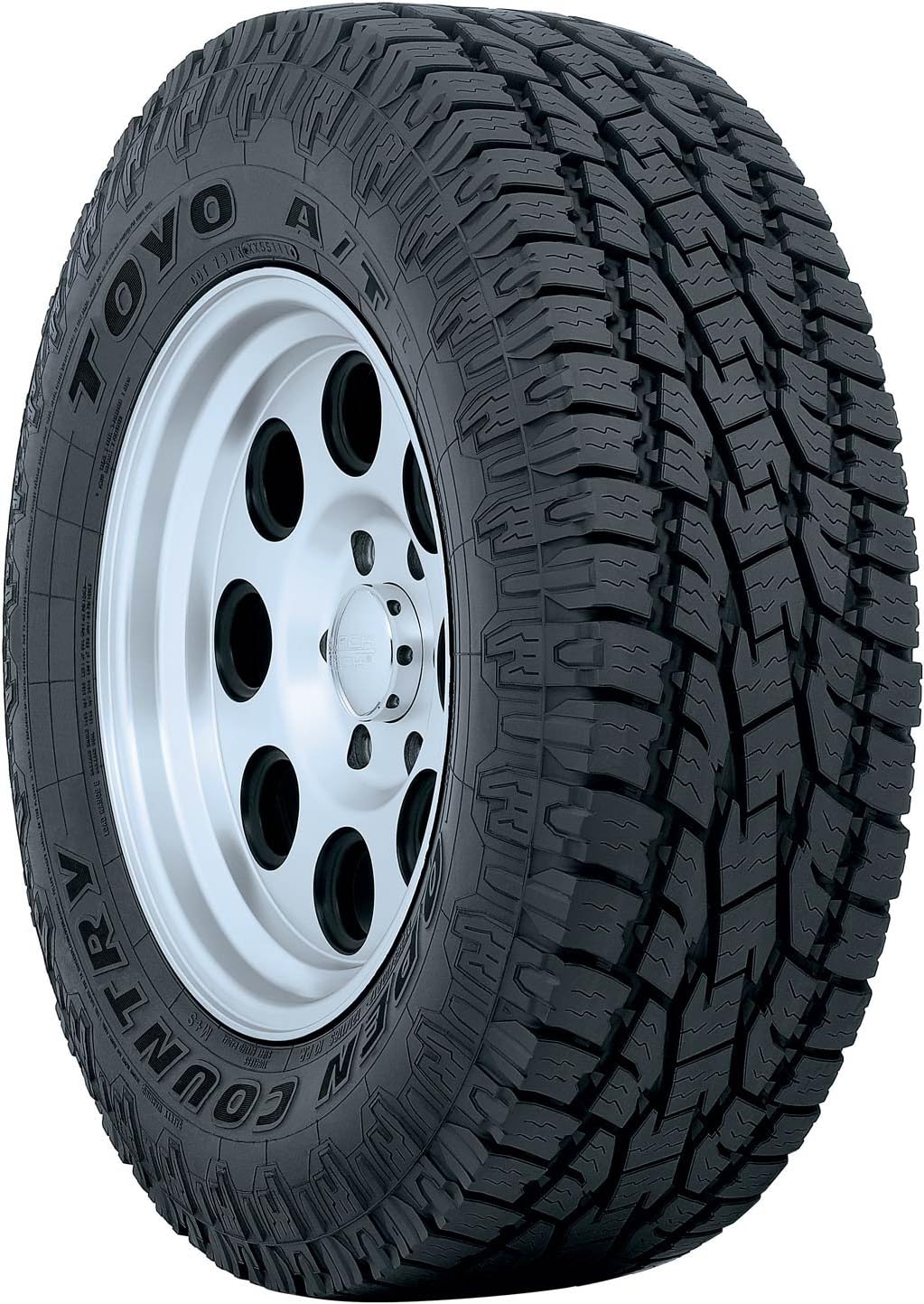 Buy Toyo Open Country At2 All Terrain Radial Tire 265 75r16 123r Online In Indonesia B009x237ds
