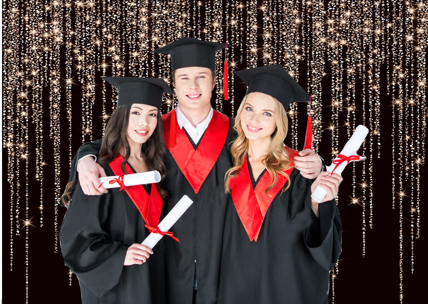 CHAIYA Fotohintergrund Aus Vinyl, 2,8 X 1,8 M, Blau – Ideal Für Familienfotos, Geburtstage, Partys & Videoaufnahmen