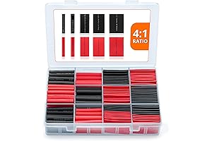 190 PCS Heat Shrink Tubing Kit - Premium Marine Grade Waterproof Adhesive Heat Shrink