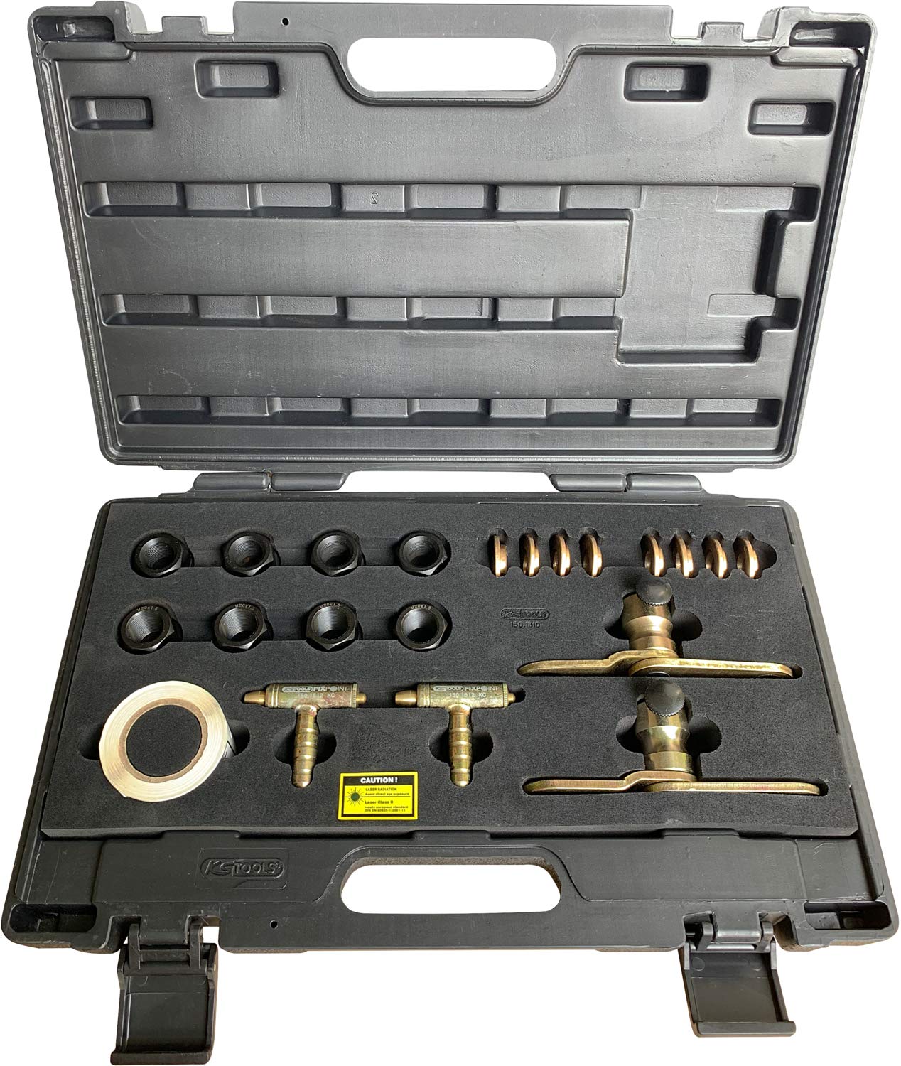 KS Tools 150.1810 Fahrwerkjustier-System,21-tlg. für LKW und Transporter