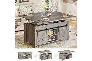 SEDETA Multifunctional Lift-Top Coffee Table