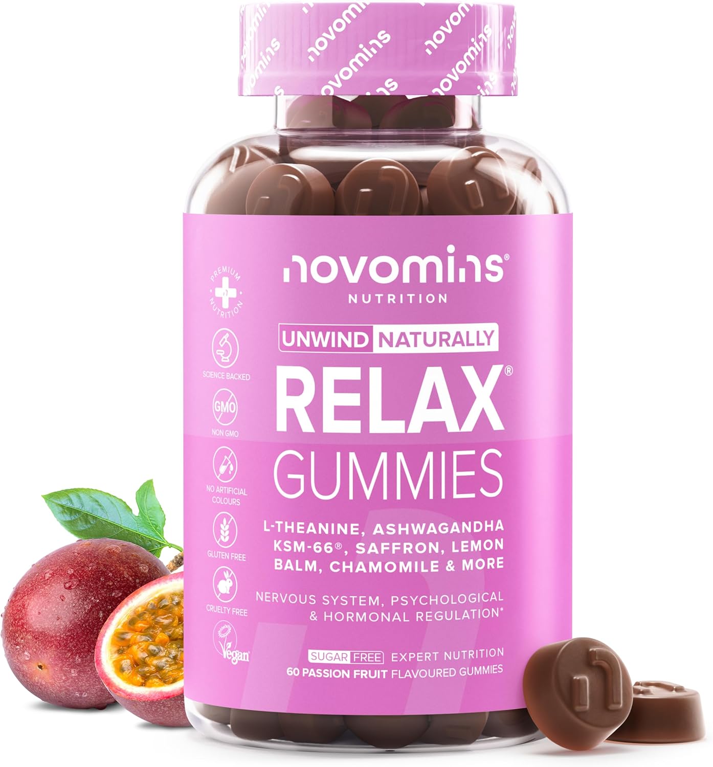 Relax Gummies – Ashwagandha KSM-66,...