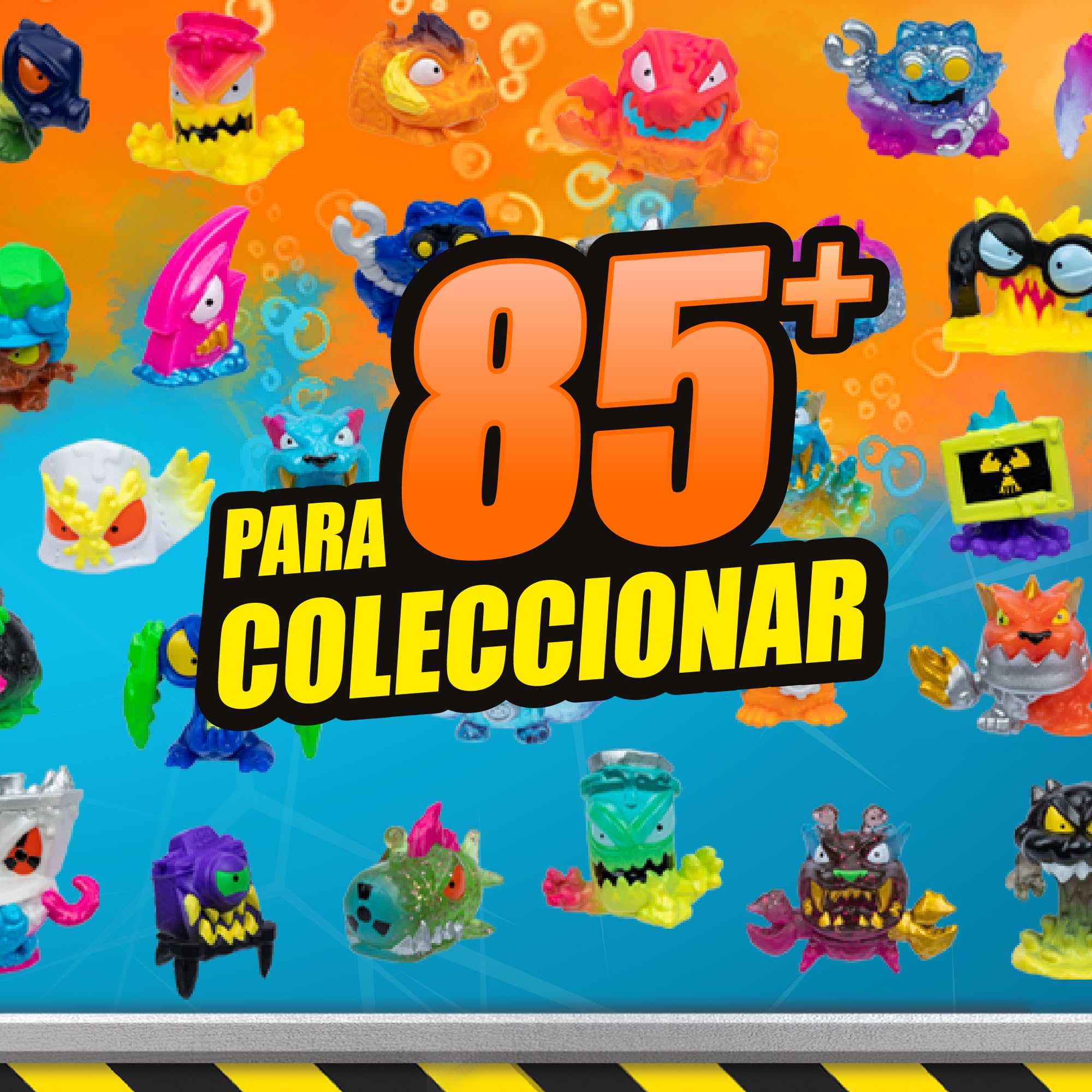 MrBeast Swarms Mega Lab – 12 Tubos Con Microbestias Coleccionables, Añade Agua Y Agita Para Revelar La Sorpresa