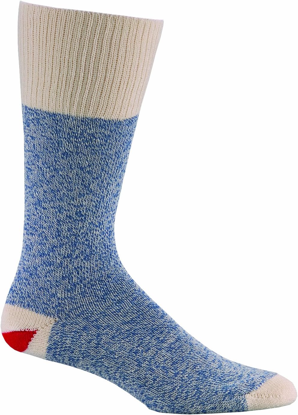 Medium Blue Original Rockford Red Heel Socks