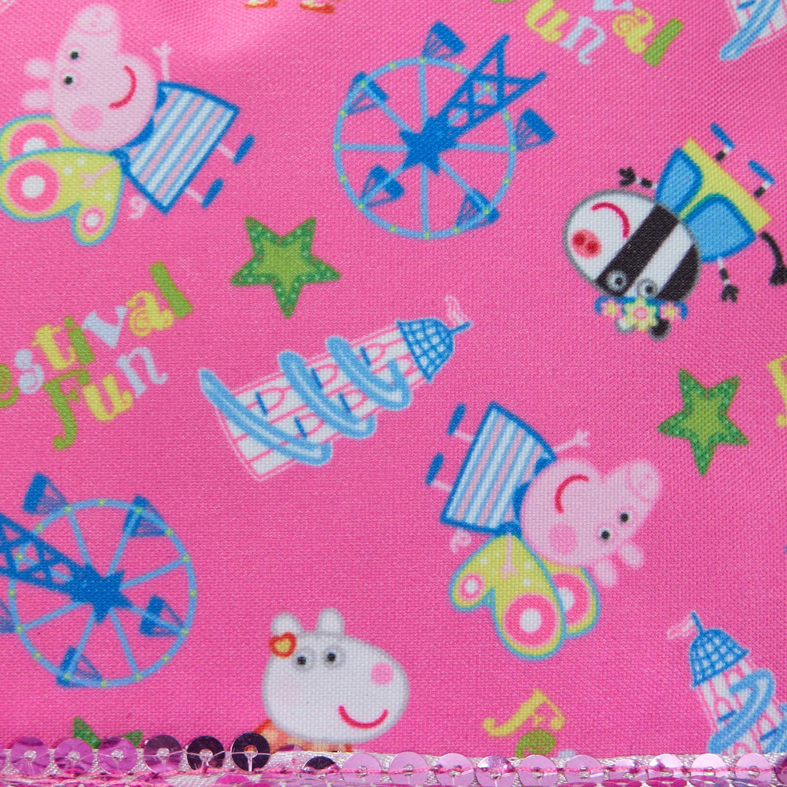 Sac à Dos Peppa Pig Luxe Sequin Sac à Dos Fille Rose École Sac à déjeuner pour Tout-Petits