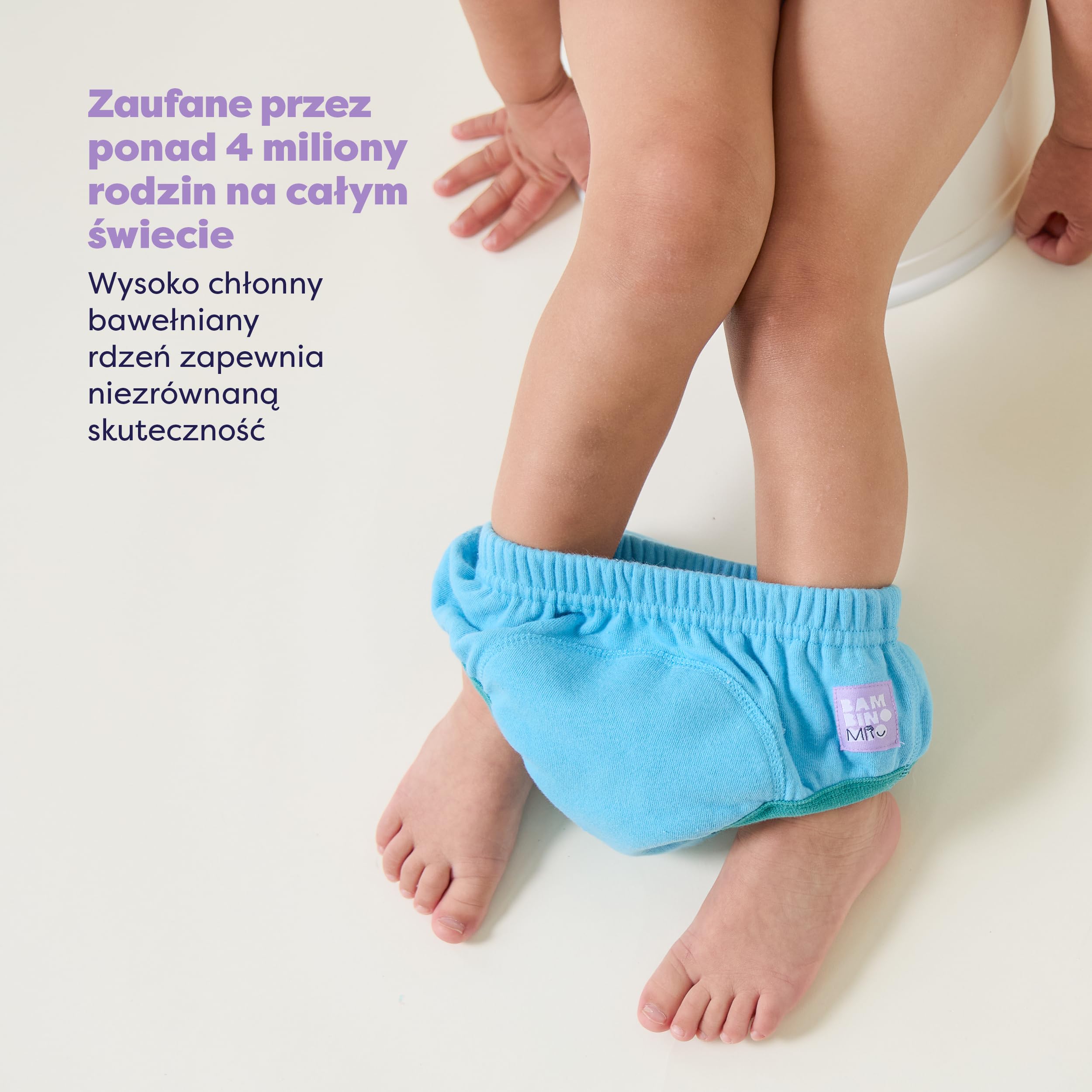 5 sztuki, Wielorazowe majtki treningowe dla niemowląt i małych dzieci