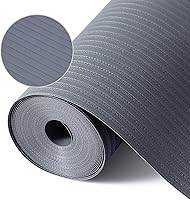 Mcrbeay Non-Adhesive Shelf Liner: Washable, Waterproof, Non-Slip Cabinet Liners for Kitchen, Pantry, Drawers - Gray 12" x 20"