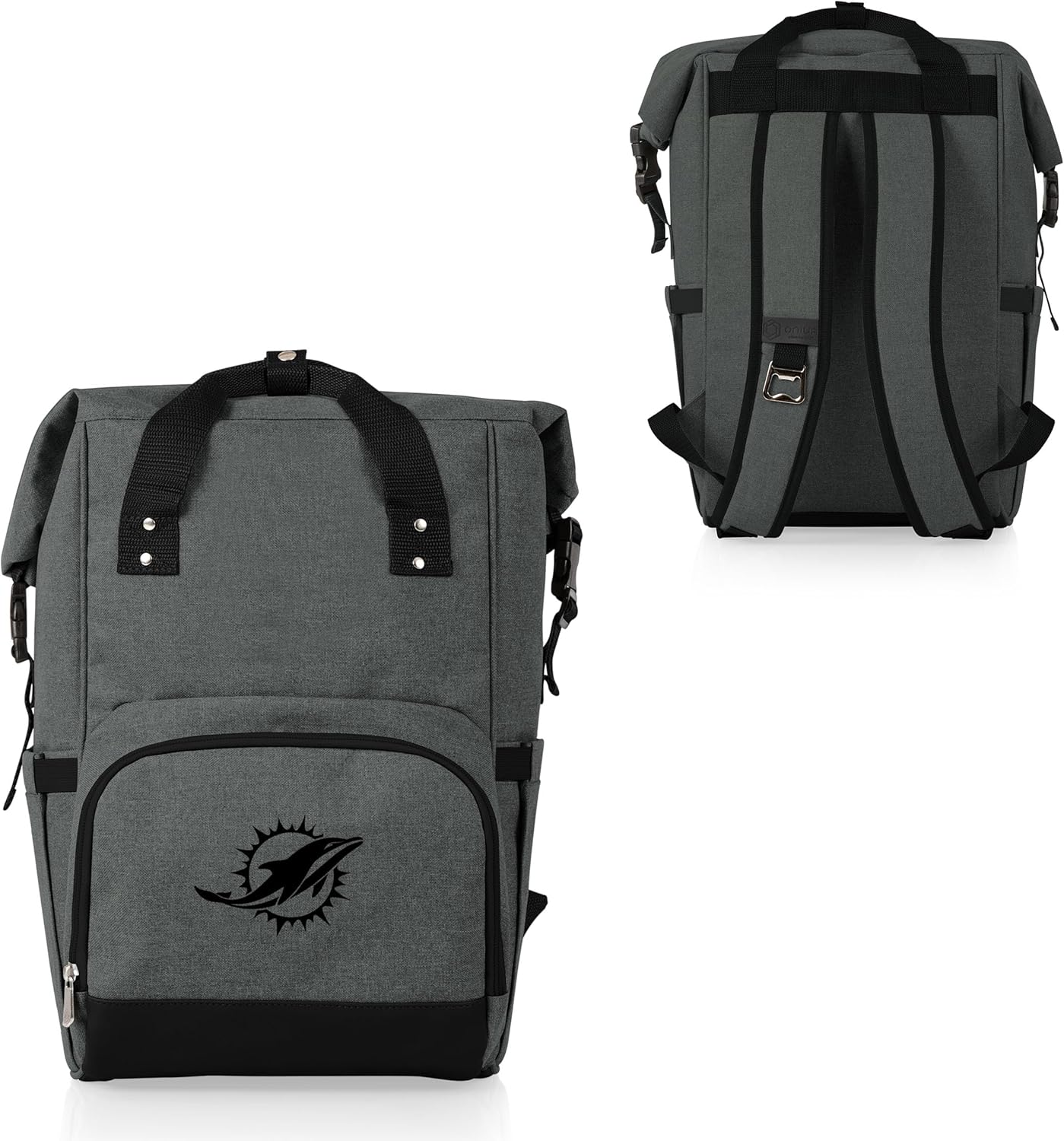 PICNIC TIME Gray Miami Dolphins Backpack