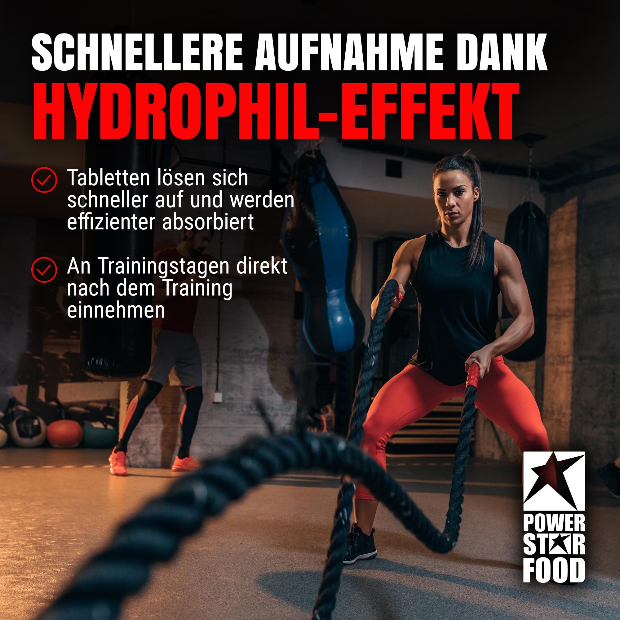 Powerstar Egg Amino Aminosäuren 500 Tabletten - 1000mg Ei-Albumin Tablette | Eiweiß Albumin für Training und Muskelaufbau - Amino Säuren Kapseln laktosefrei und glutenfrei - Hohe Biologische Wertigkeit
