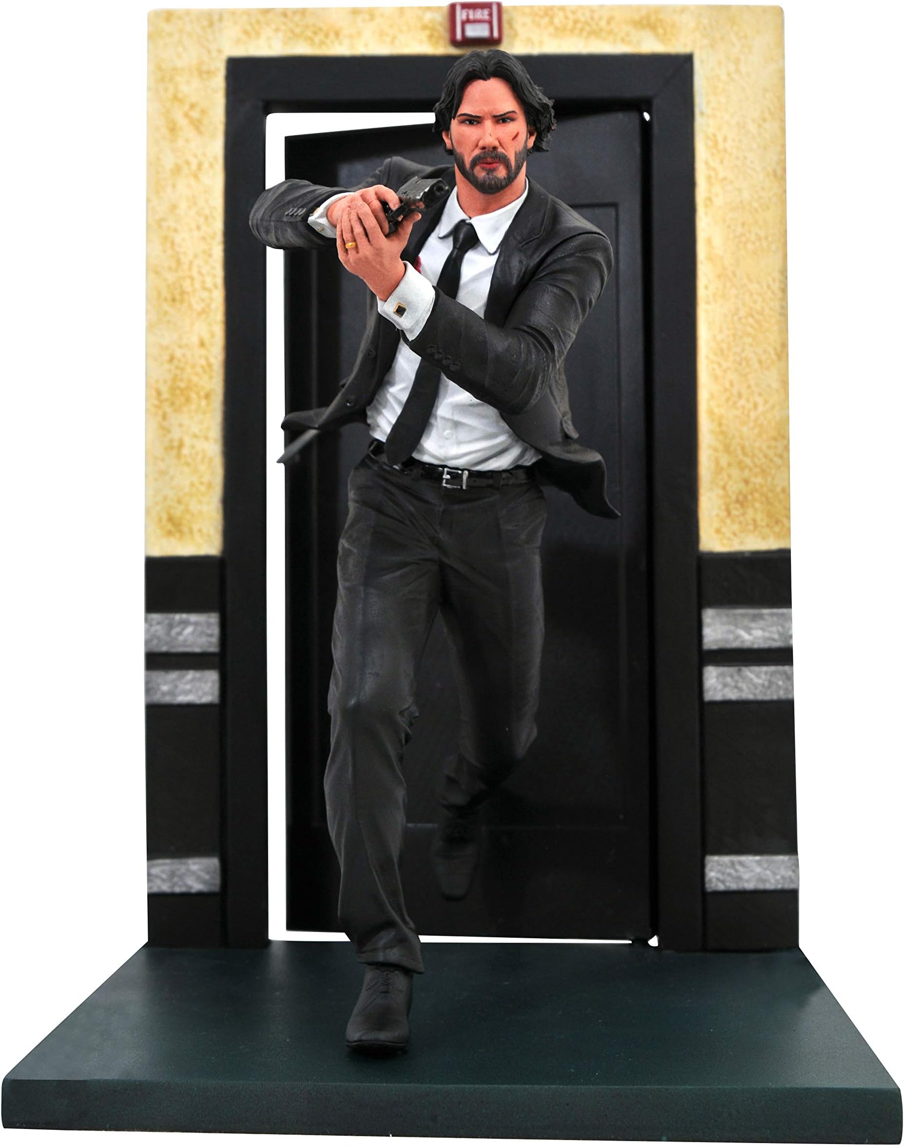 Diamond select toys john wick gallery: chapter 1 pvc figure, multicolor, 9 inches