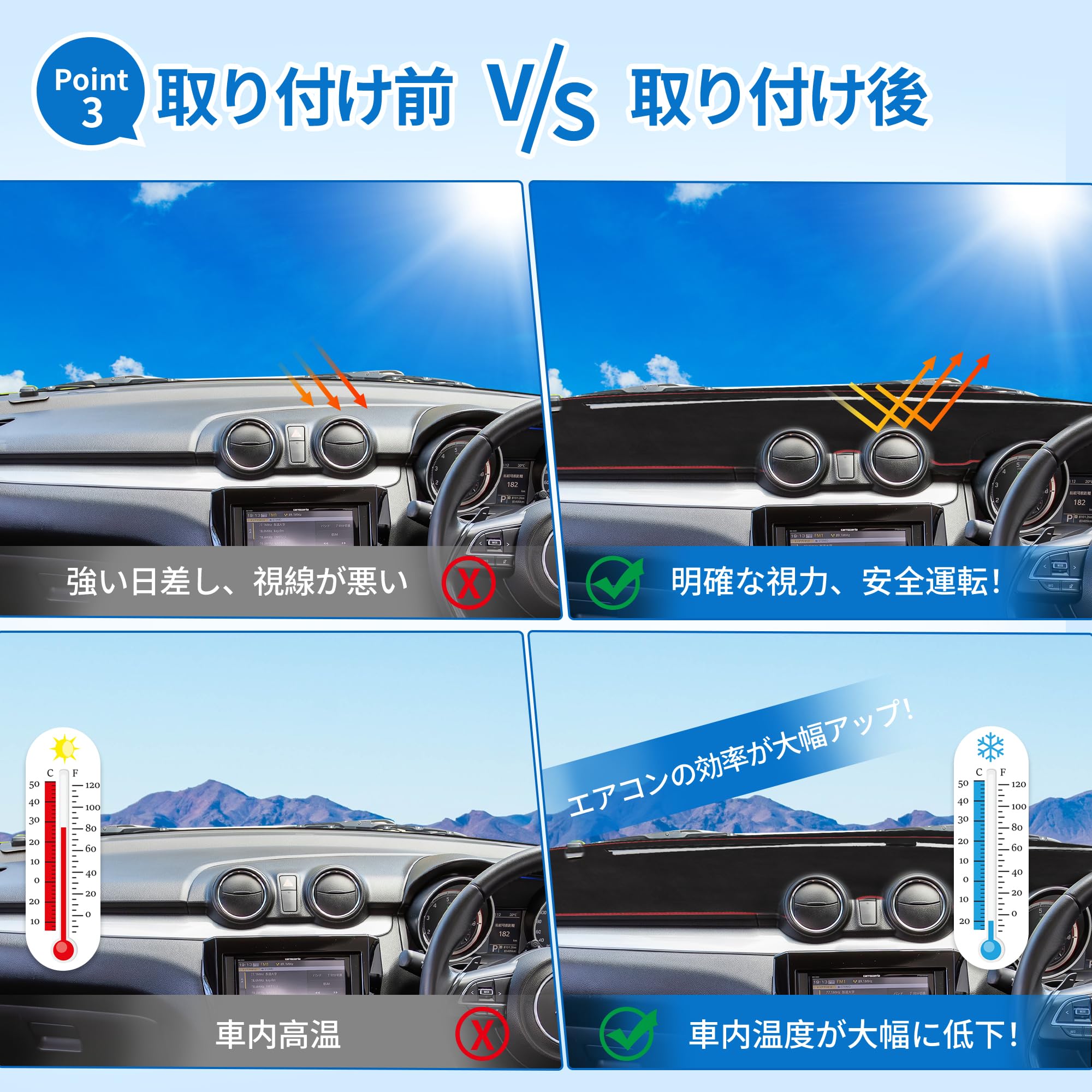 Amazon | FUELHOOD スズキに対応 スイフトスポーツ ZC33S ダッシュ