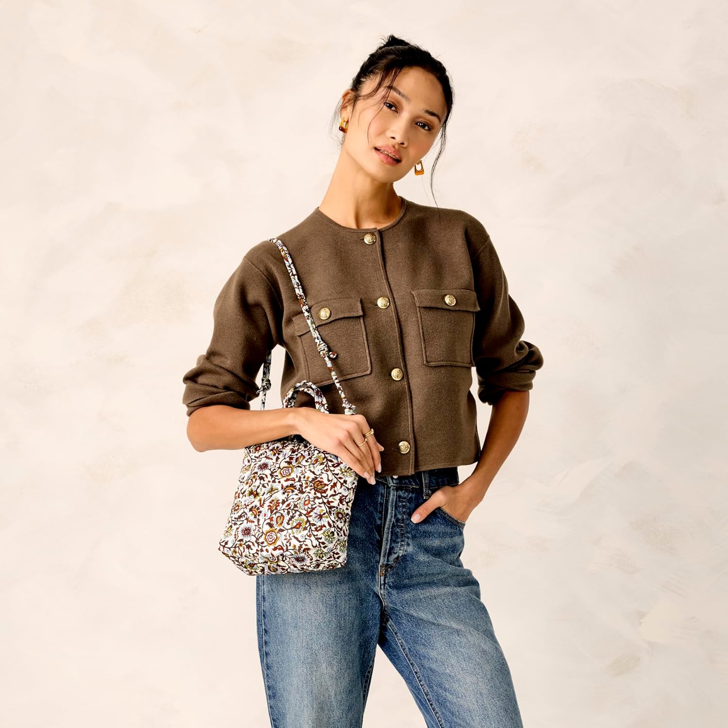 womens Premium Cotton Mini Original Tote Bag - Image 3