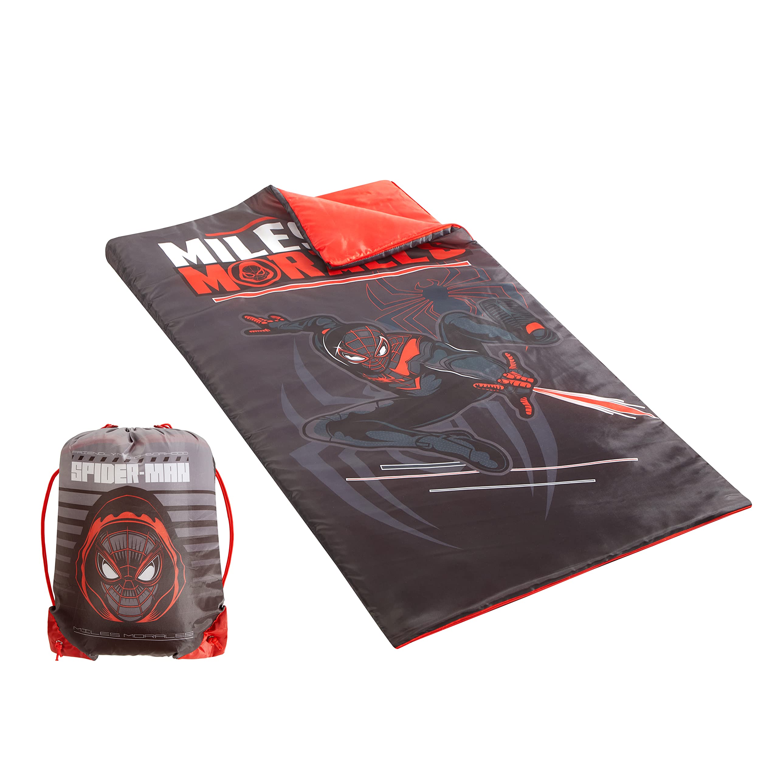 Amazon.com: Idea Nuova Miles Morales Sling Bag Slumber Set