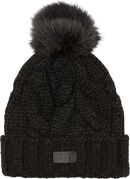 UGG Women’s Cable Beanie with Pom