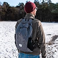 Vista 22 de Mochila 4Monster de excursionismo, de día, resistente al agua, ligera, plegable, para viajes, campamento, exteriores