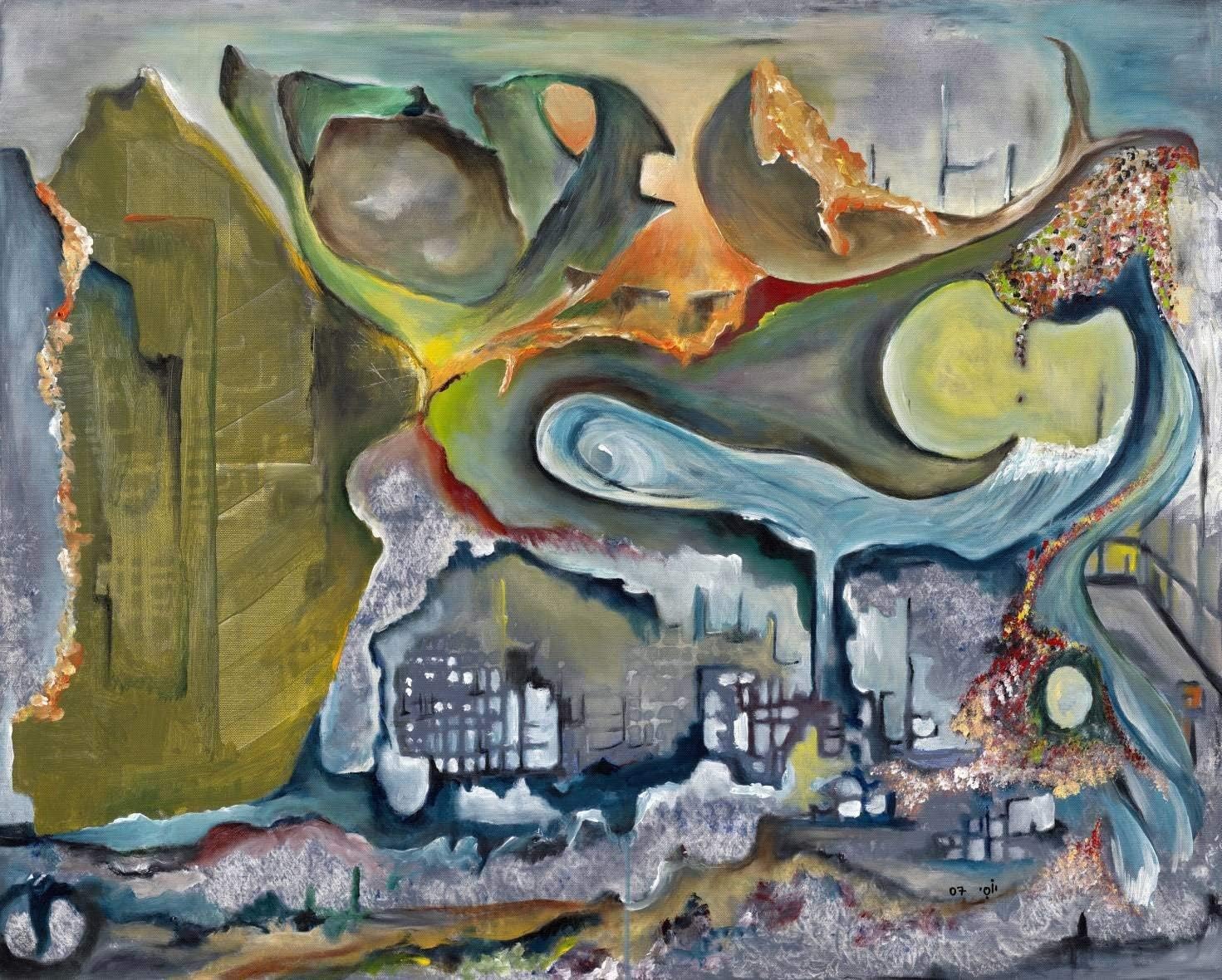 Yosi Amir XXIX Wall Decal 38"x48"