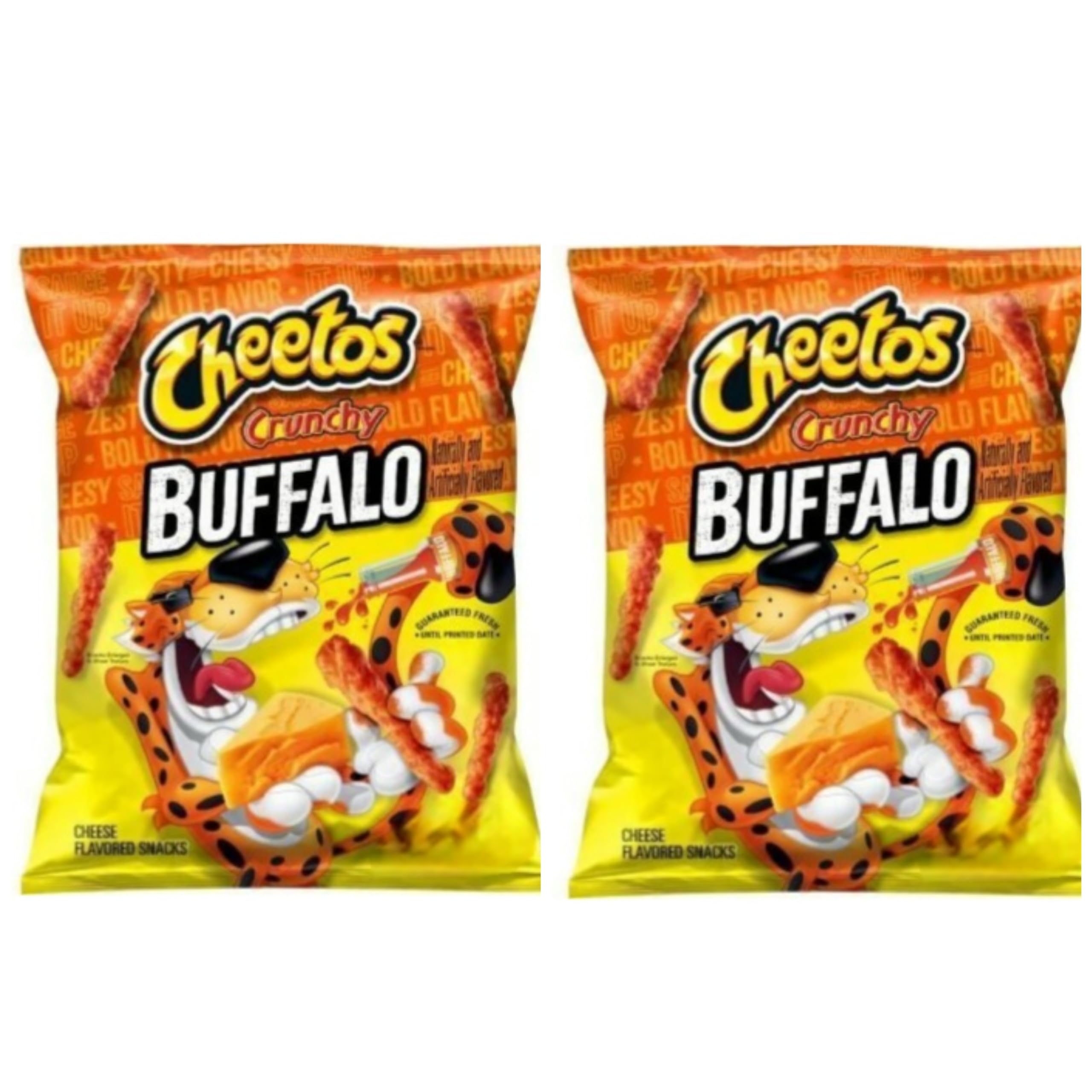 Crunchy Buffalo (3.25oz bags)(2 pack)