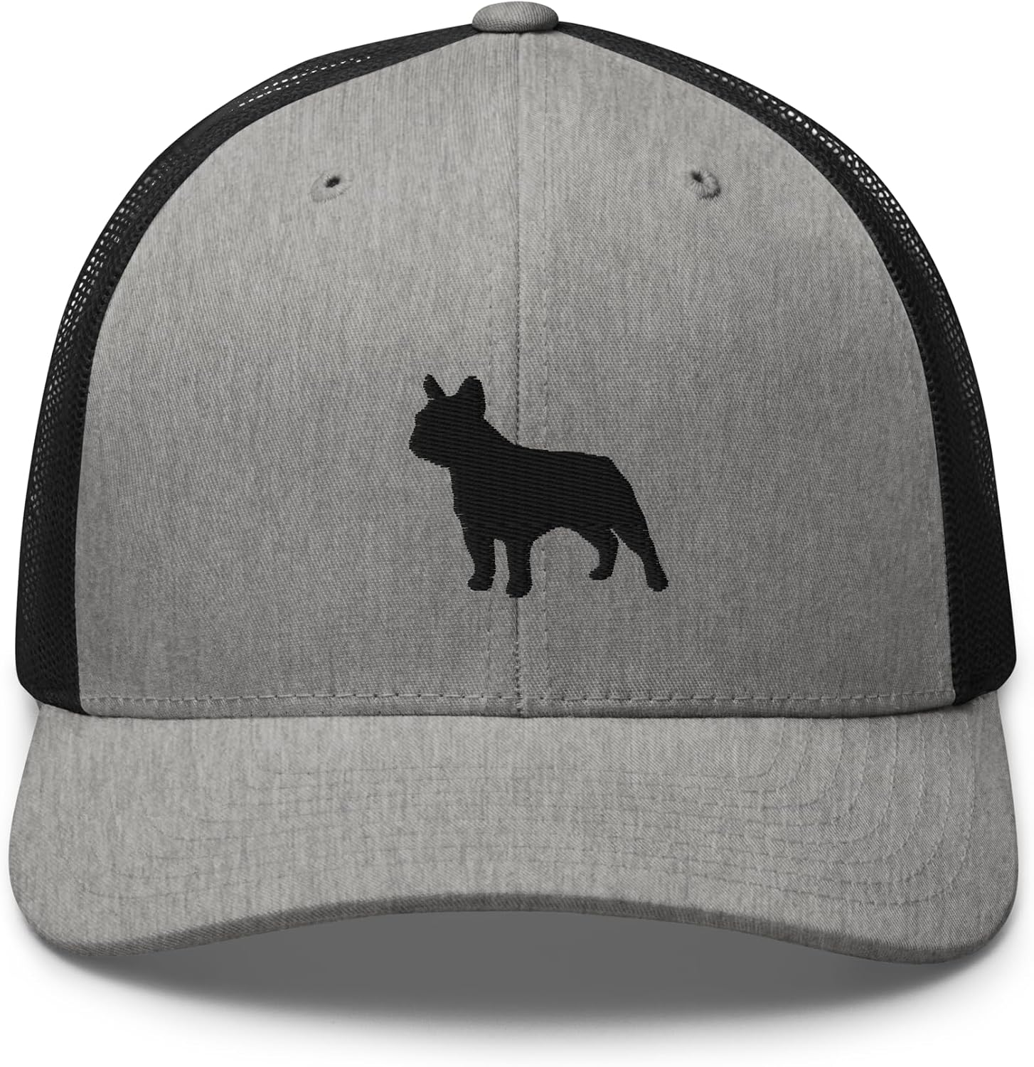 NG Frenchie Bulldog Dog Lover Trucker Hat | Embroidered Hat for Frencie Owner | French Bulldog Baseball Snapback Cap