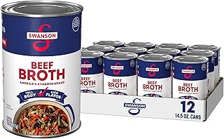 Swanson Beef Broth, 14.5 Oz Can (12 Pack)