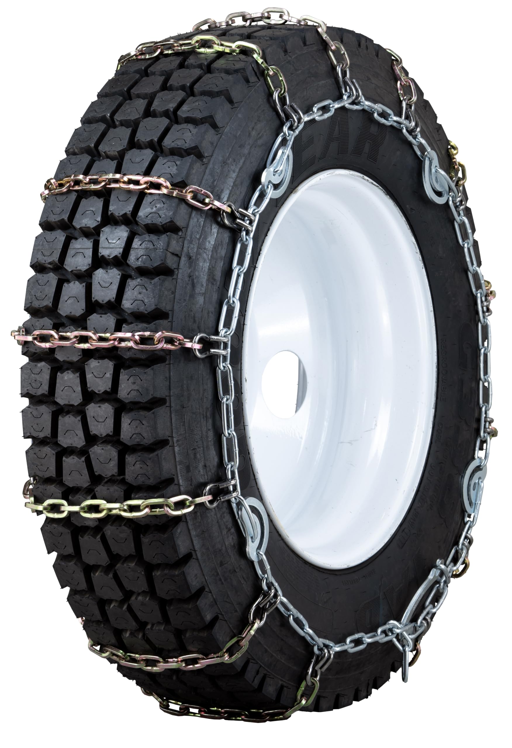 Quality Chain Commercial Truck Square Link Alloy Cam-Style Tire Chains - Single Mount (2155SLC)