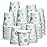 GUSTO [3 oz. - 300 Count Small Paper Cups, Disposable Mini Bathroom Mouthwash Cups - Eco-Friendly and Versatile - Floral (Formerly Comfy Package)