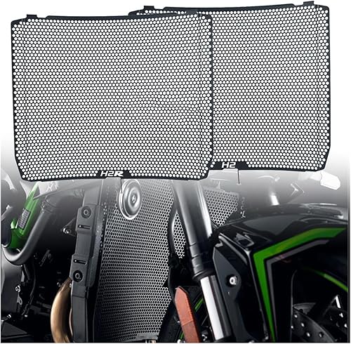Miniatura 3 de for Kawasa-&ki Ninja H2 R H2R SX SE 2018 2019 2020 2021 Motorcycle Radiator Grille Cover Guard Protection Protetor ZH2 Z H2 H2SX Motorcycle Radiator
