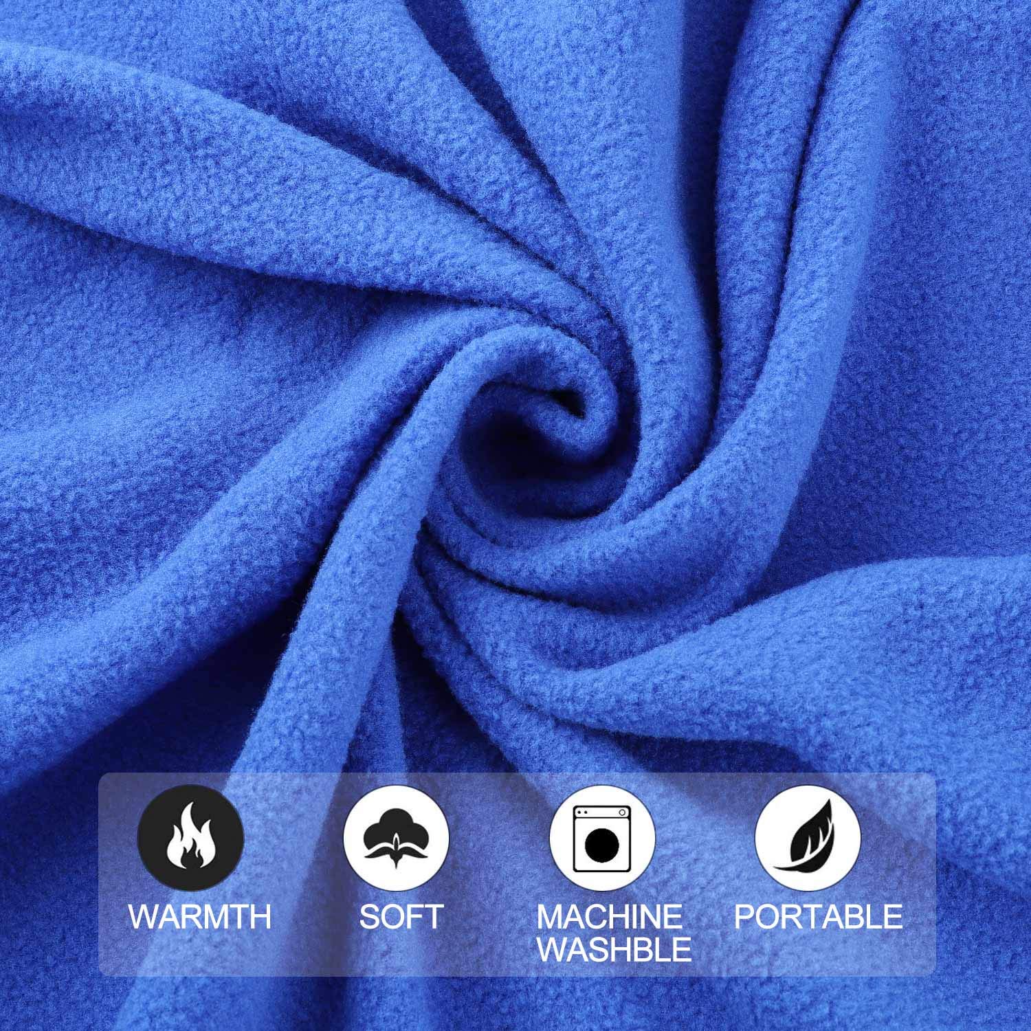 Doublure Sac De Couchage Polaire - Drap De Voyage Avec Fermeture Éclair, Légère, Pour Camping, Randonnée, Dortoir - Sac De Rangement Inclus