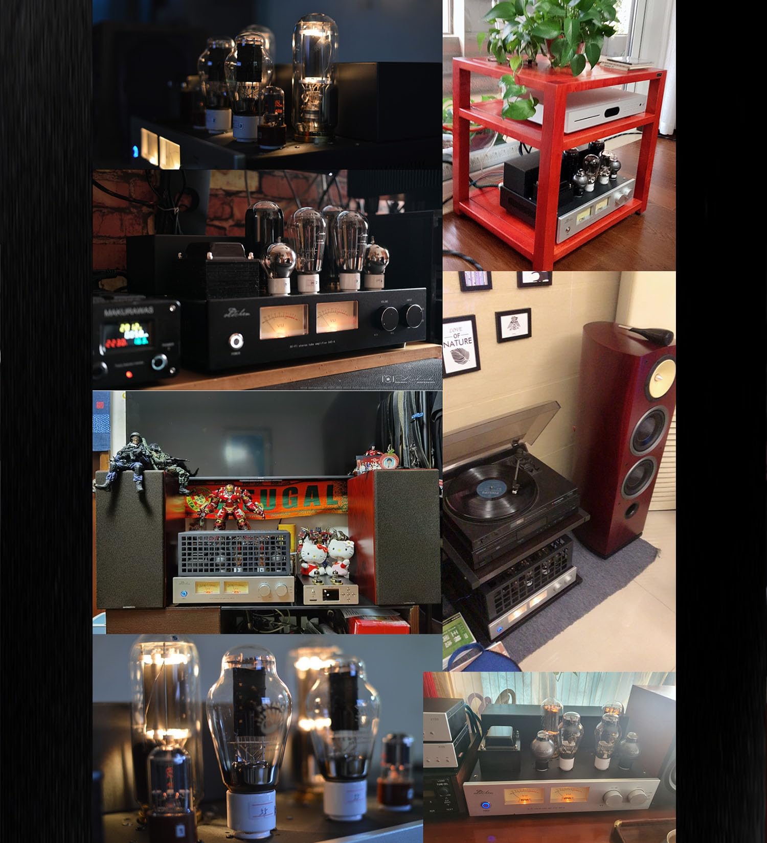 Amazon.co.jp: Jaiyinnlay 300B PUSH 845 HiFi 真空管 アンプ