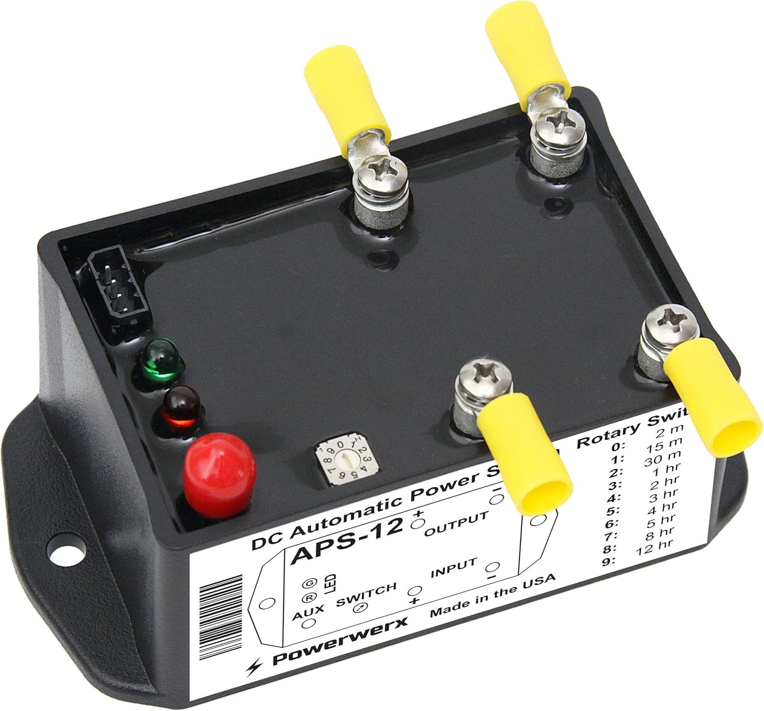 Powerwerx DC Automatic Power Switch/Timer