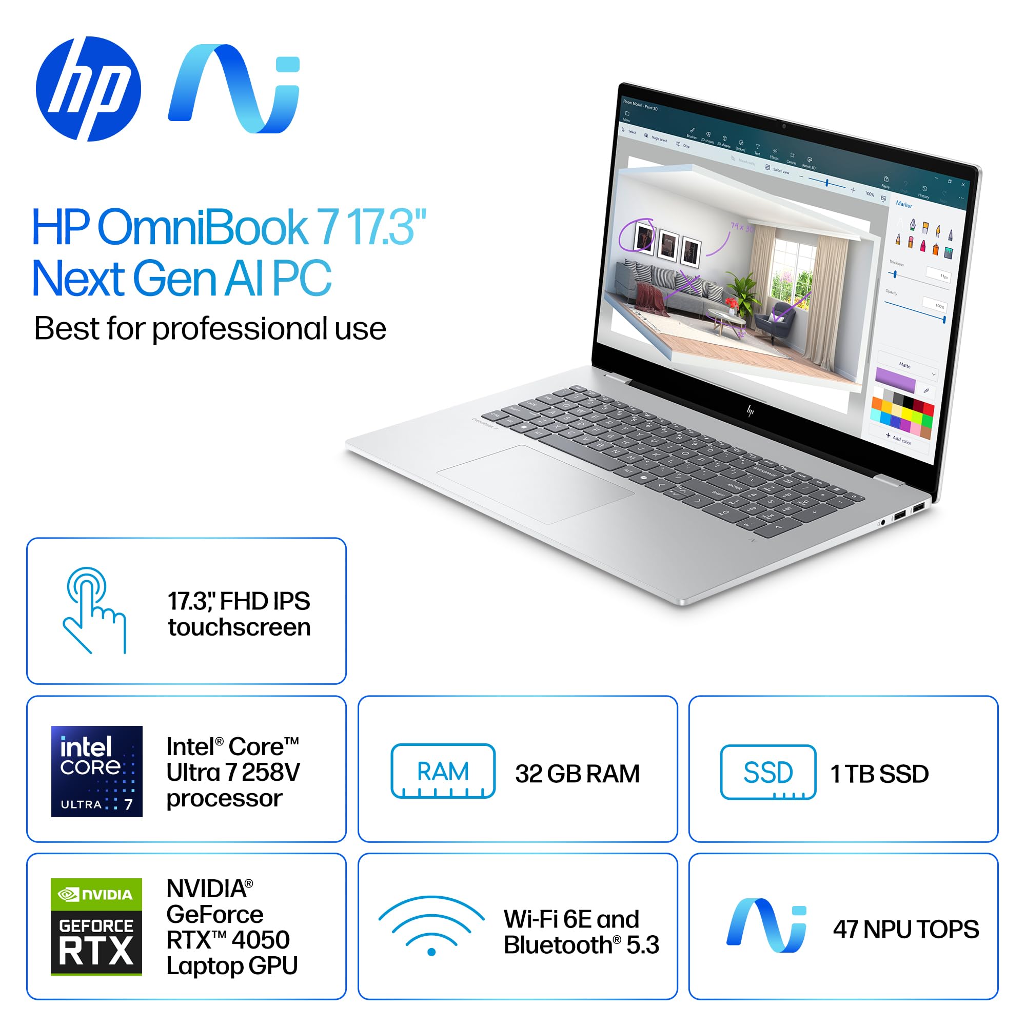 Amazon.com: HP OmniBook 7 17.3
