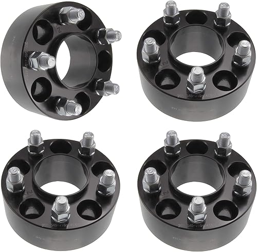 4 espaciadores de rueda de 50mm (2") 5x4.5 (2.815 in) para Dodge Charger Challenger Magnum para Chrysler 300