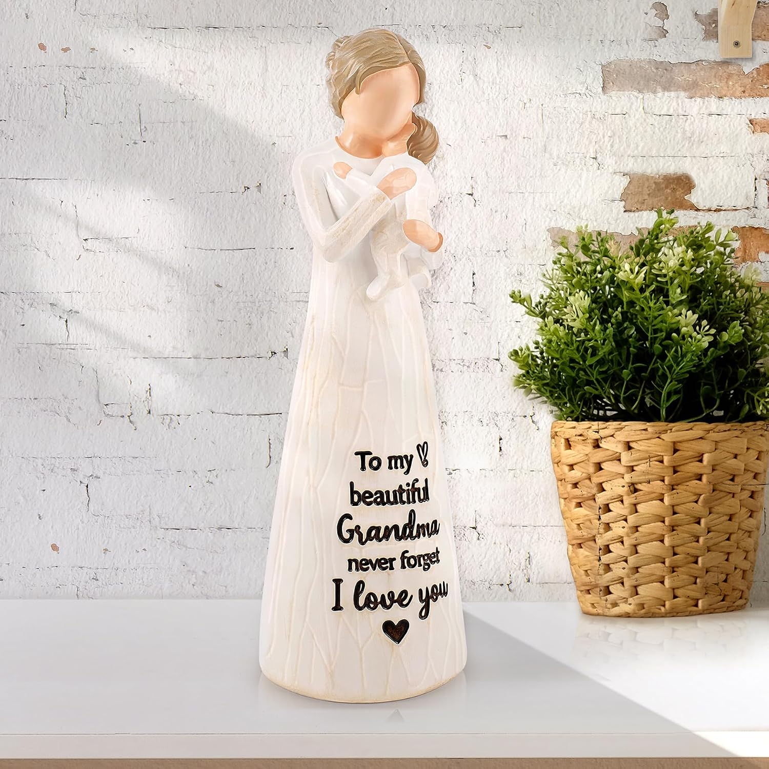Grandma Gift from Grandson, Grandma Birthday Gifts, Grandma Figurines image 3