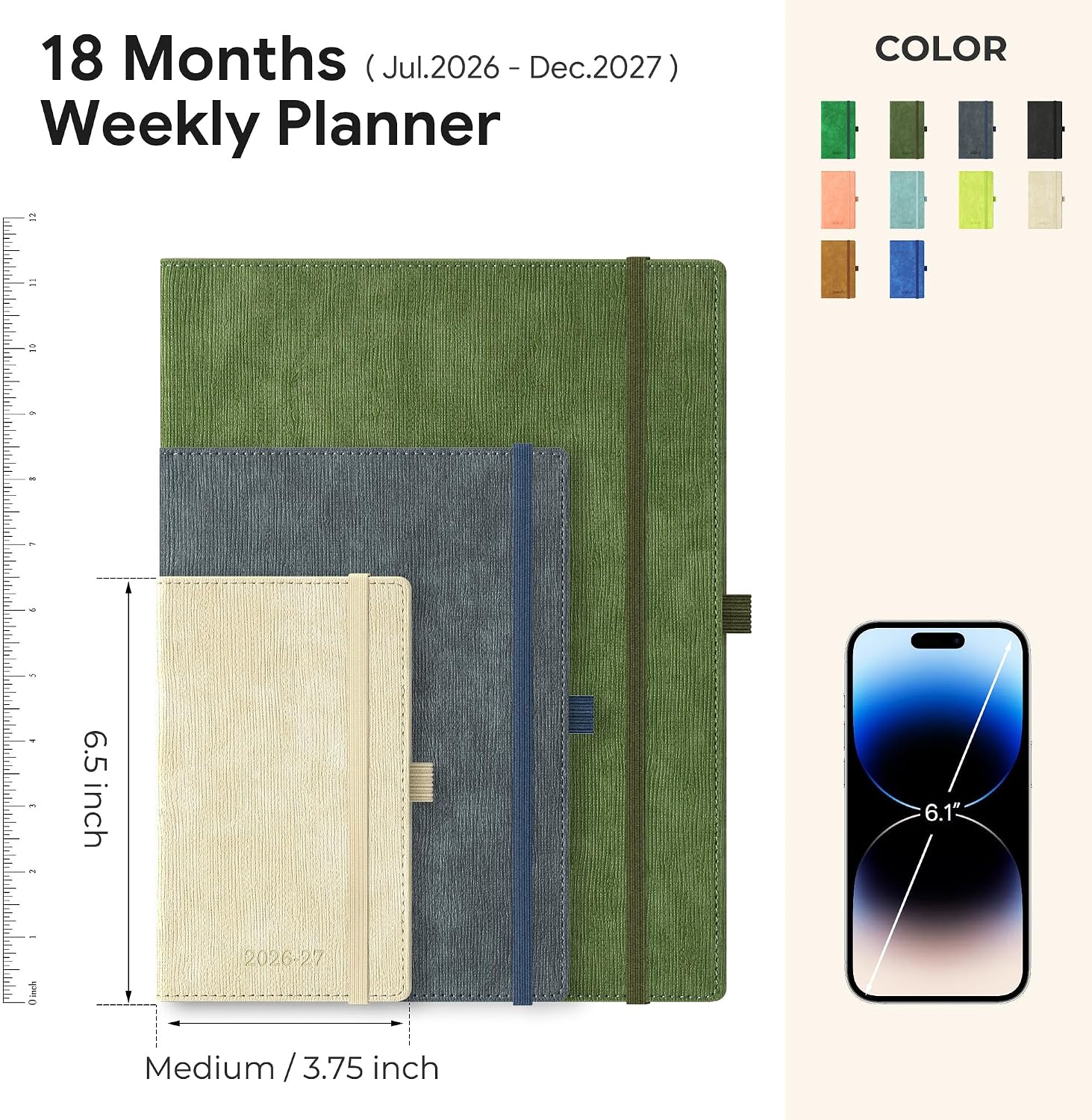 2026-2027 Weekly and Monthly Planner (Jul.2026–Dec.2027) image 2