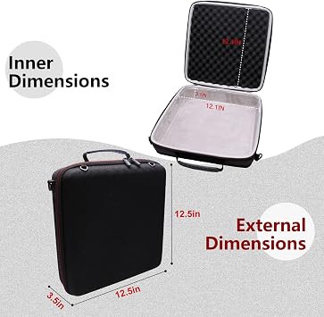 LTGEM Case for Akai Professional MPC One G2, Hard Travel Carrying for Akai Professional MPC One G2